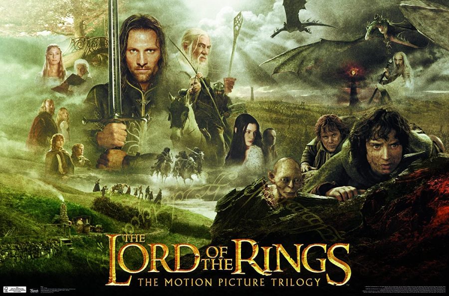 The Lord of the Rings Motion Picture Trilogy Poster.