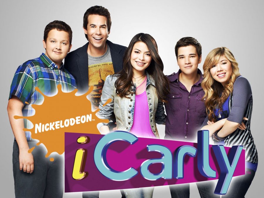 One of the posters for the original iCarly series.