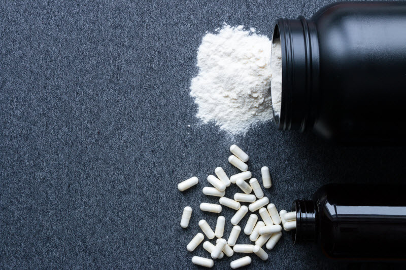 Pre-workout supplement and creatine